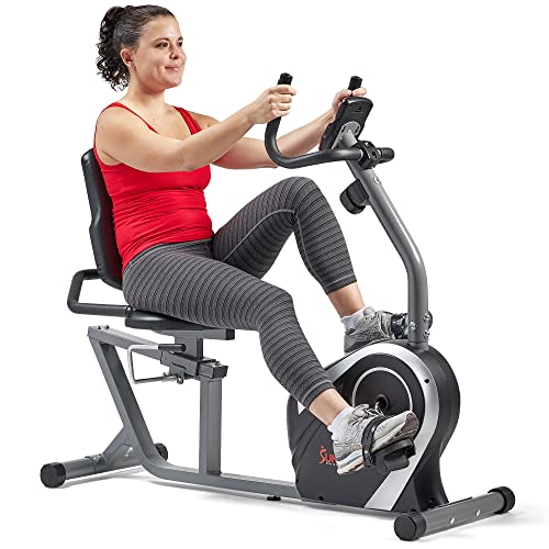 Magnetic Recumbent Exercise Bike with Pulse Rate Monitoring
