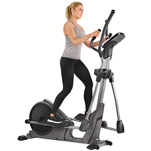 Magnetic Elliptical Trainer with Heart Rate Monitoring