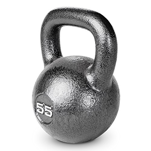 Cast iron 55lbs kettlebell for home gym