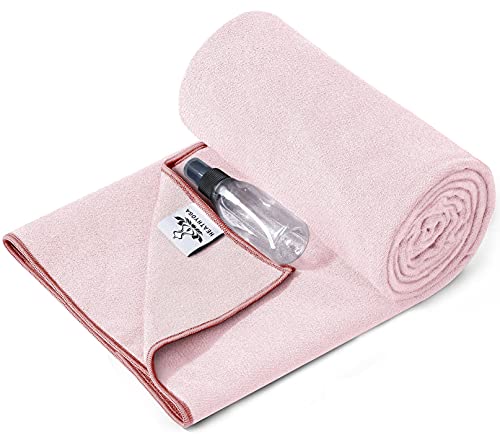 Non-Slip Hot Yoga Towel & Spray Bottle Set