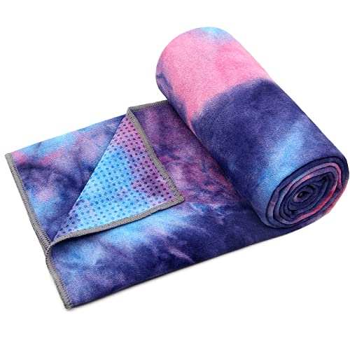 Non-slip Hot Yoga Towel with Grip Dots