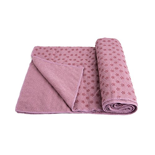 Anti-Slip Microfiber Yoga Towel (Violet)