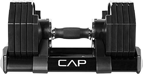 CAP Barbell Adjustabell Dumbbell 50-Pound | Single