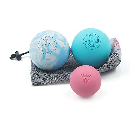 Lacrosse Massage Ball Set with Roller & Mini Ball