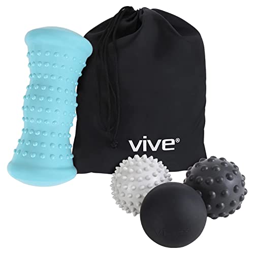 Vive Massage Ball Set: Hot & Cold Relief Kit