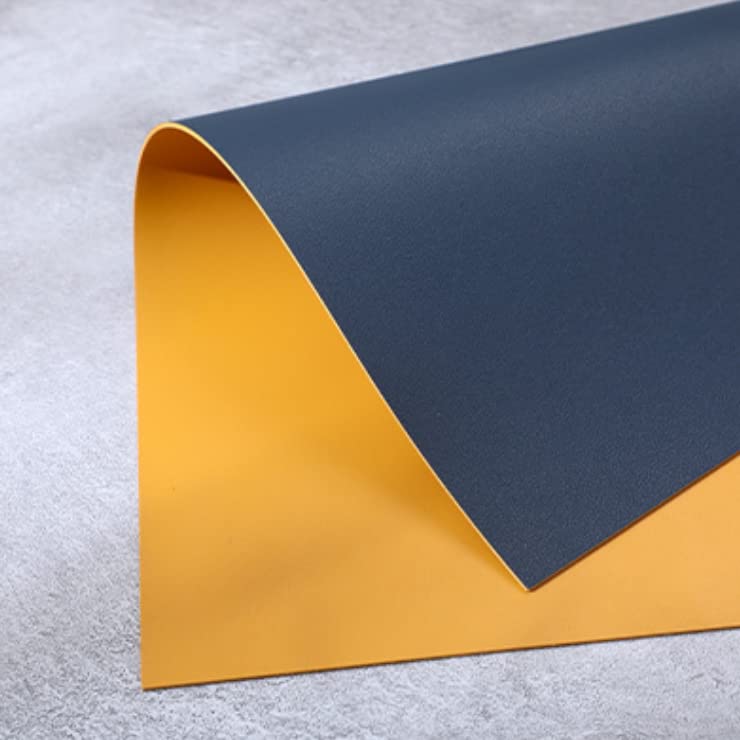 Personalized Double-Sided Waterproof Pet Placemat - PVC Leather