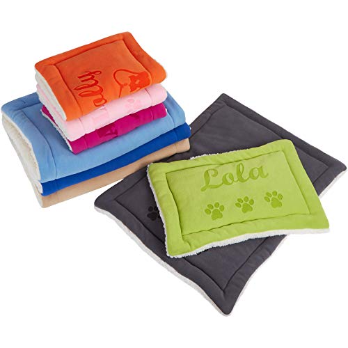 Custom Personalized Dog Bed Mat for Small Dogs/Cats