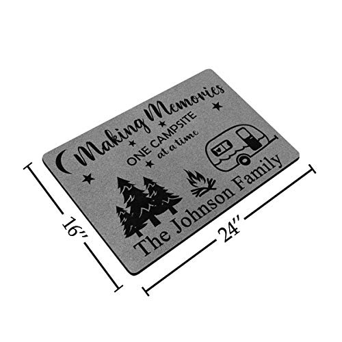 Personalized Camper Doormat - Making Memories