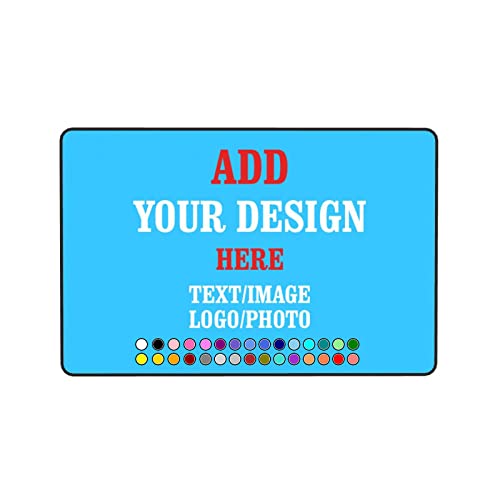 Personalized Welcome Door Mat - Customized Indoor/Outdoor Rugs