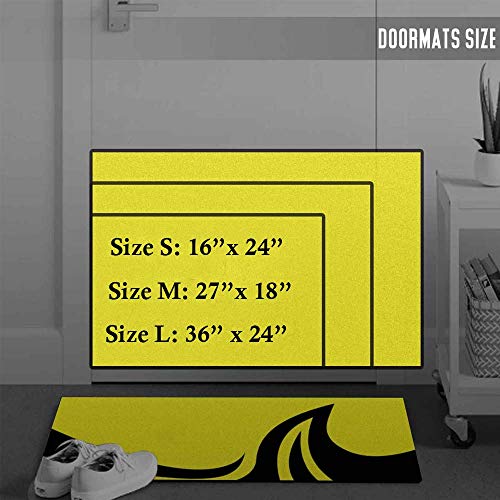 Custom Cartoon Dog Printing Welcome Doormat Gift