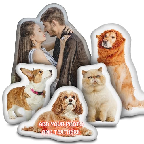 Personalized Pet Pillow with Your Pet's Photo (12")