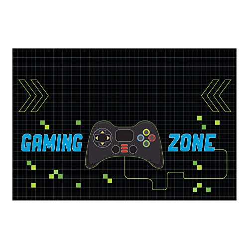Personalized Video Gamer Doormat with Custom Name, 18x27