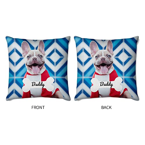 Personalized Pet Photo Pillowcase - Valentines Anniversary Gift