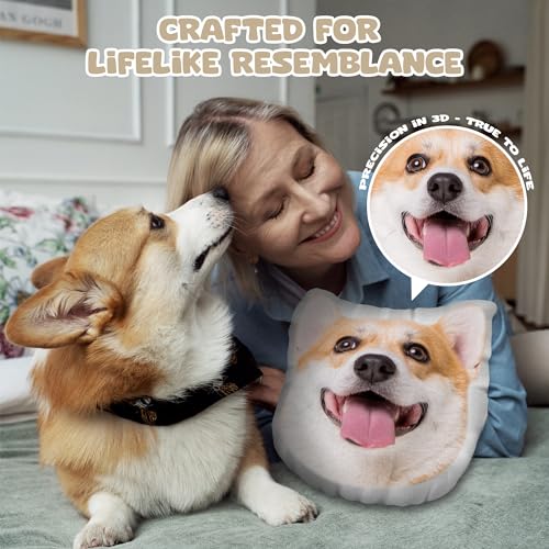 Personalized Pet Photo Pillow for Home Decor