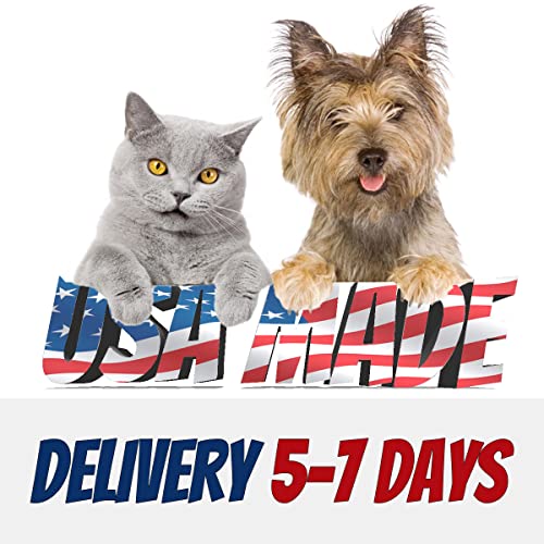 Custom Photo Dog Mat for Food and Water