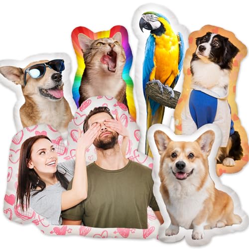 Custom Pet Photo Pillow - Perfect Gift for Couples