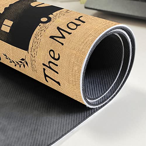 Personalized Rustic Pet Doormat with Custom Name