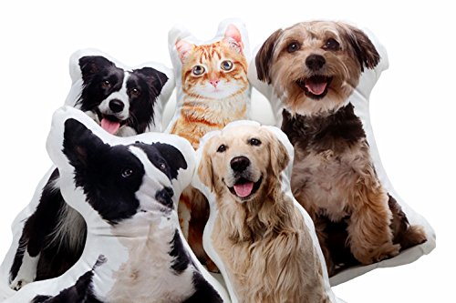 Custom Pet Photo Pillow - Large Dog Portrait Gift