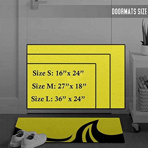 Custom Footprint Family & Pet Name Doormat - Bless This Home