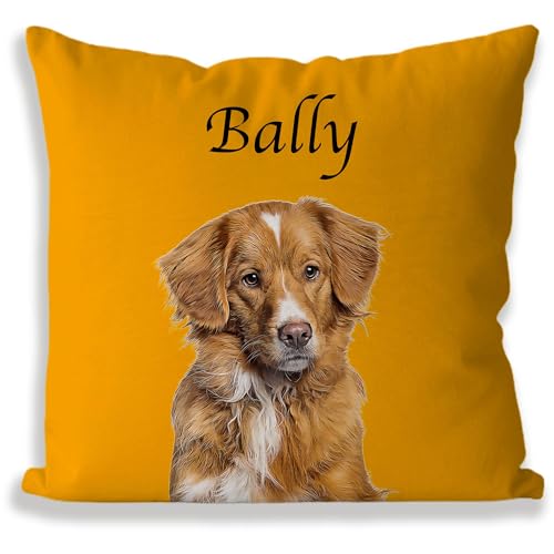 Personalized Pet Photo Pillow Covers - Custom Art Pillow