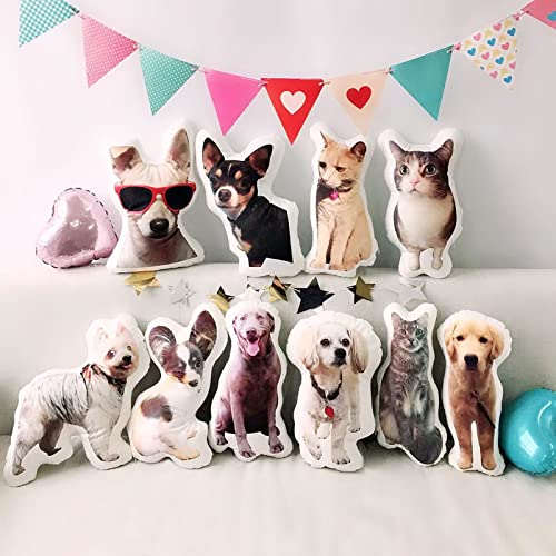 Personalized Dog or Cat Photo Pillow for Pet Lovers