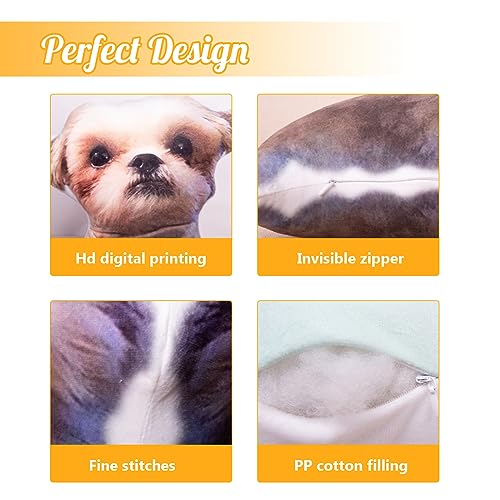 Personalized Pet Pillow with Double-sided Custom Print