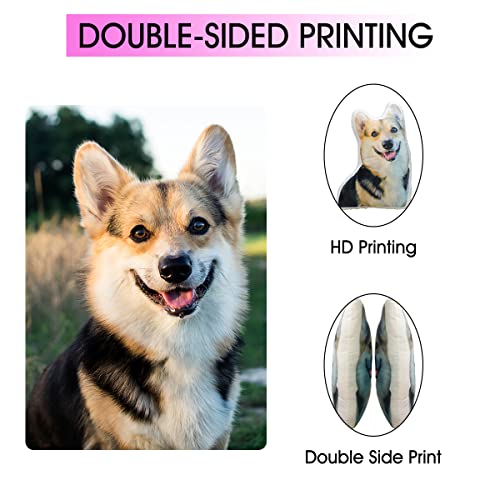 Personalized 16" Pet Shaped Pillow with Custom Photo