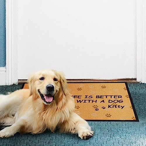 Personalized Pet Photo Door Mats Custom Printed Dog Rug