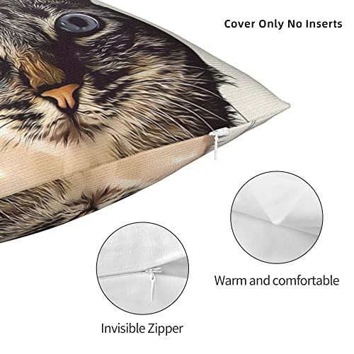 Personalized Pet Photo Pillow Cover - Customized Gift