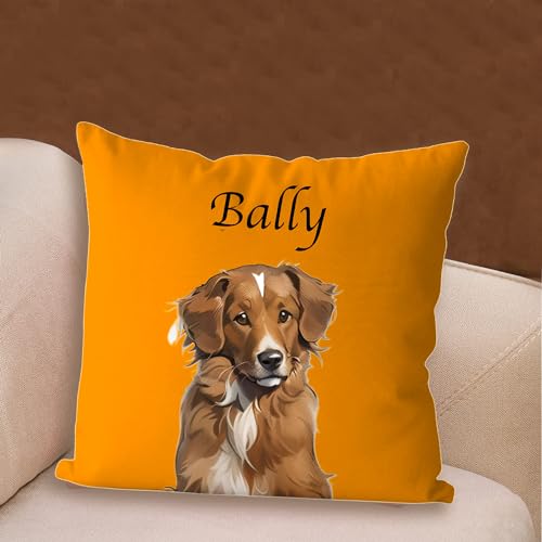 Personalized Pet Photo Pillow Covers - Custom Art Pillow