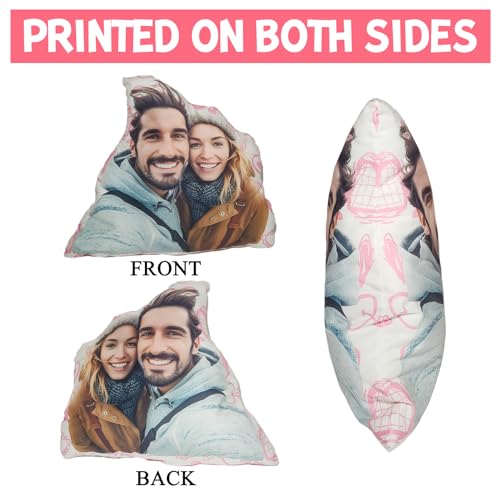 Custom Pet Photo Pillow - Perfect Gift for Couples