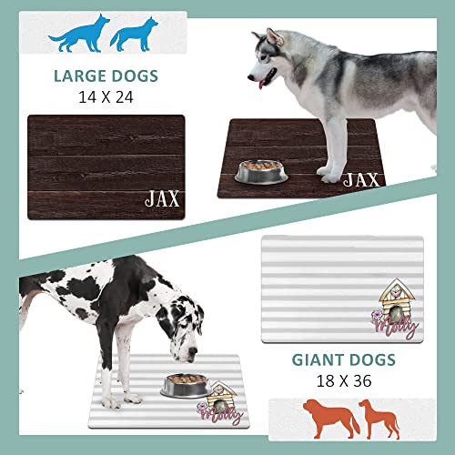 Personalized Waterproof Pet Mat for Cats and Dogs