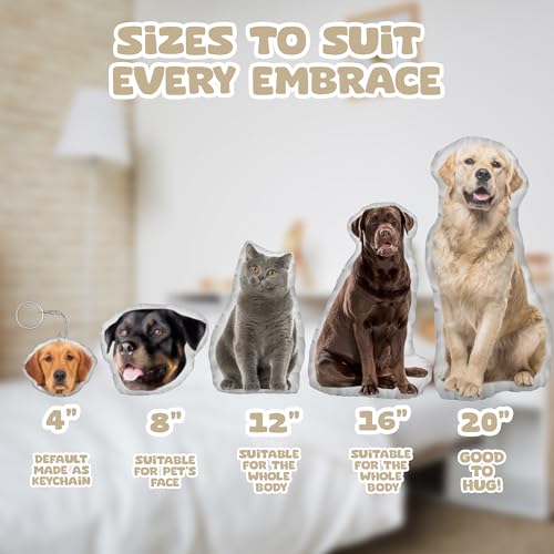 Personalized Pet Photo Pillow for Home Decor