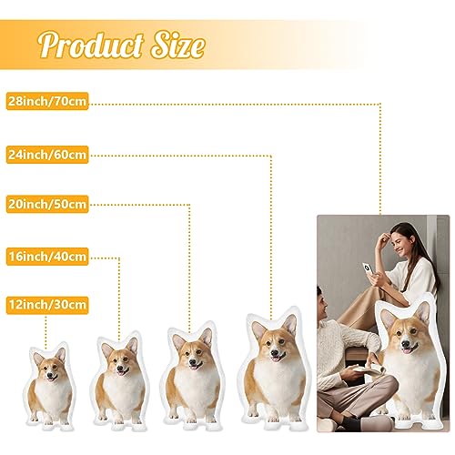 Personalized Pet Pillow with Double-sided Custom Print