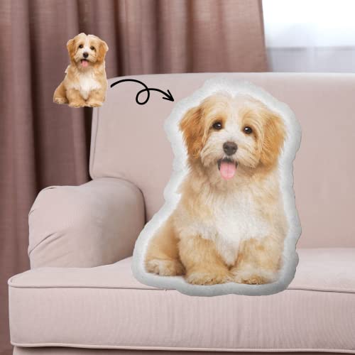 Custom Pet Shaped Double Sided Photo Pillows - 8inches