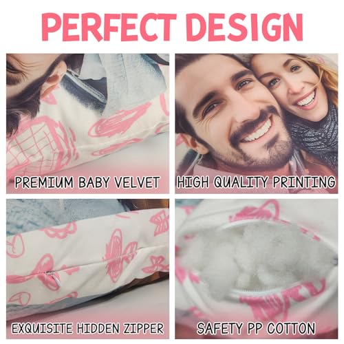 Custom Pet Photo Pillow - Perfect Gift for Couples