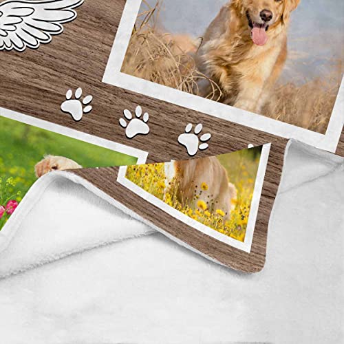 Custom Pet Photo Throw Blanket - Personalized Gift