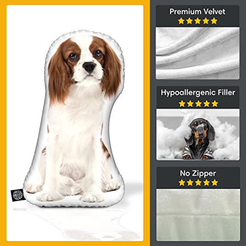 Personalized Dog Shaped Pillow - Perfect Gift Choice