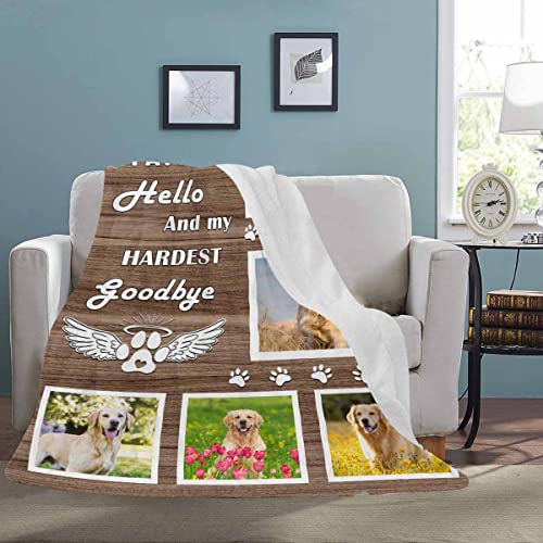Custom Pet Photo Throw Blanket - Personalized Gift