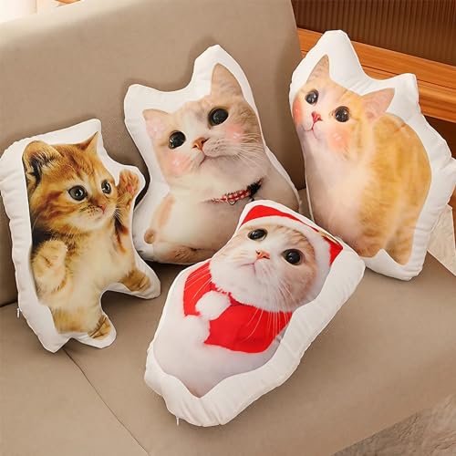 Custom Pet Photo Pillow - 3D Printed Personalized