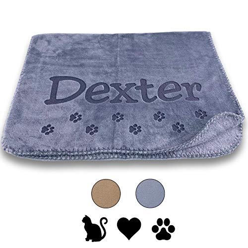 Personalized Cat Blanket for Small Indoor Cats