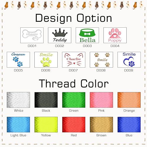 scenicamp Personalized Dog Blanket, Embroidered Name, 30 x 40 Inch