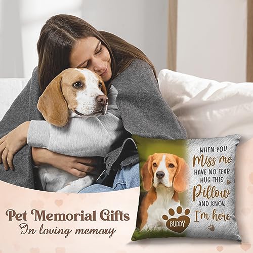 Personalized Pet Memorial Throw Pillow - Pawfect House