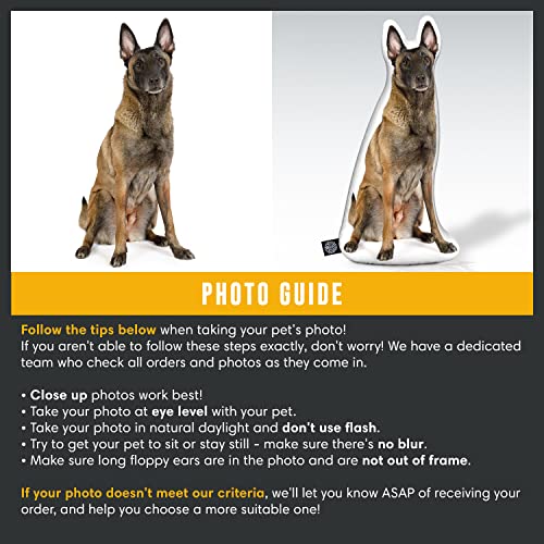 Personalized Dog Shaped Pillow - Perfect Gift Choice