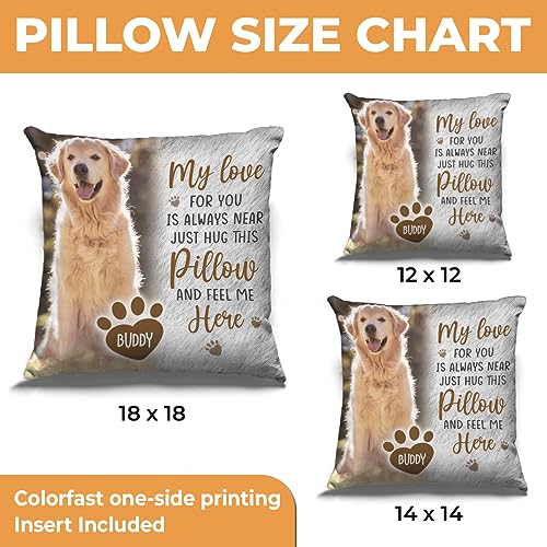 Personalized Pet Memorial Throw Pillow - Pawfect House