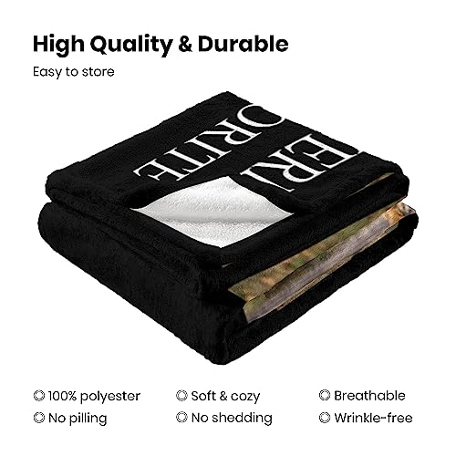 Personalized Pet Blanket with Custom Photo, Memorial Gift