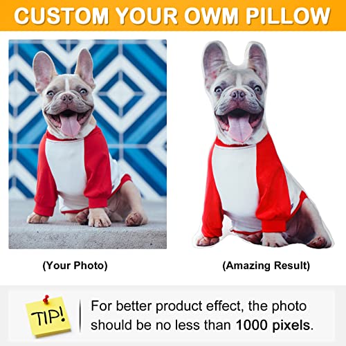 Personalized Pet Shaped Pillow with Your Funny Photos