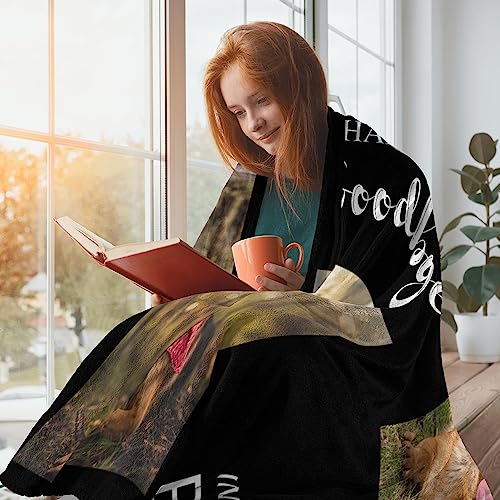 Personalized Pet Blanket with Custom Photo, Memorial Gift