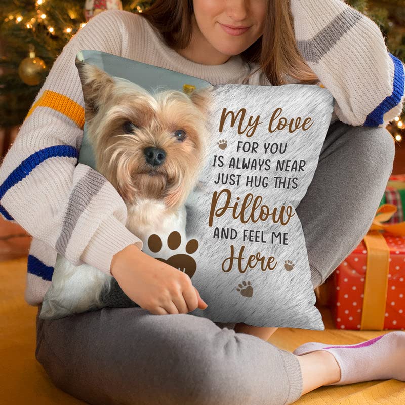 Personalized Pet Memorial Throw Pillow - Pawfect House