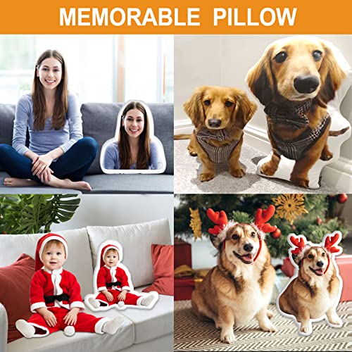 Personalized Double-Sided Pet Photo Pillow - Lovely Holiday Gift